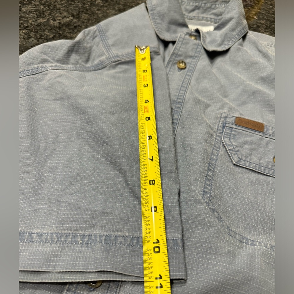 Carhartt men’s medium  short sleeve button down shirt - Picture 7 of 9
